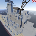 Mod de Naves de Batalha Yamato do Criador Crafter para Minecraft