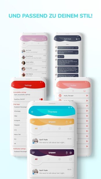 Unseen - Kein "zuletzt online"