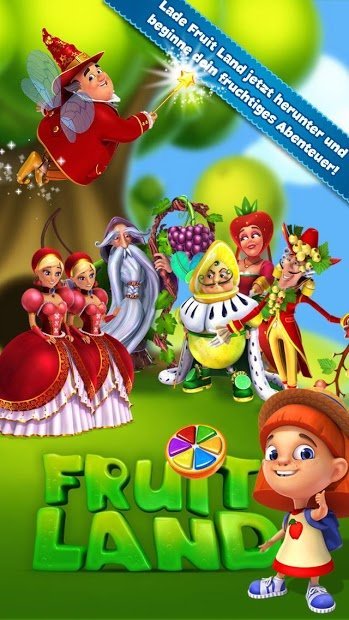 Fruit Land – Match 3 Abenteuer