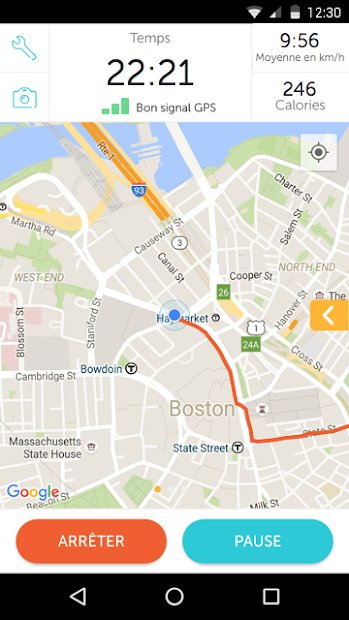 RunKeeper - GPS Courir Marcher