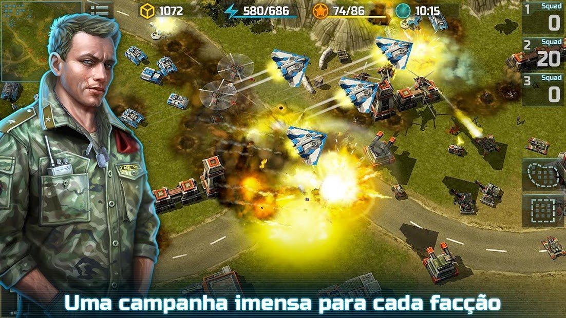 Art of War 3: RTS Jogo de Estratégia em Tempo Real