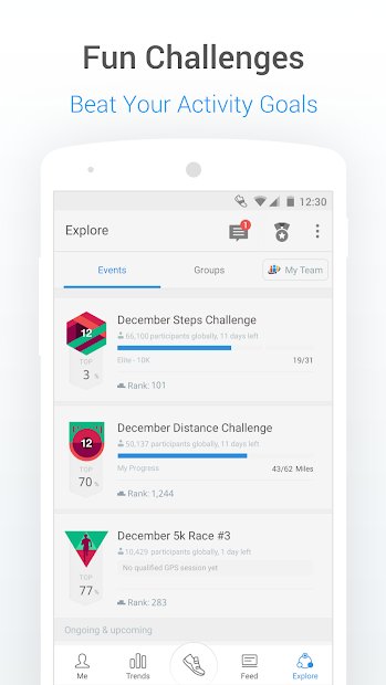 Walking & Running Pedometer for Health & Weight
