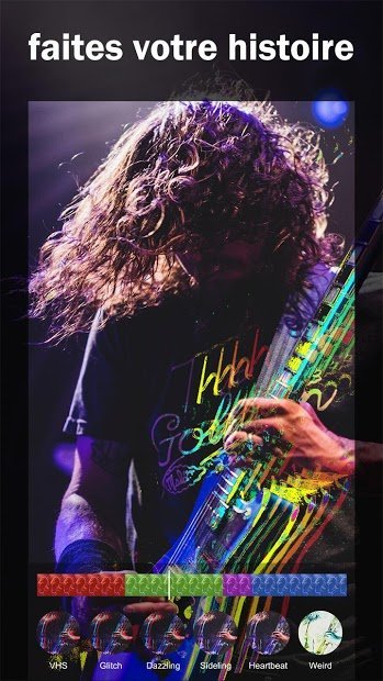 90s - Glitch VHS et Vaporwave Video Effects Editor