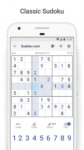 Sudoku.com - classic sudoku