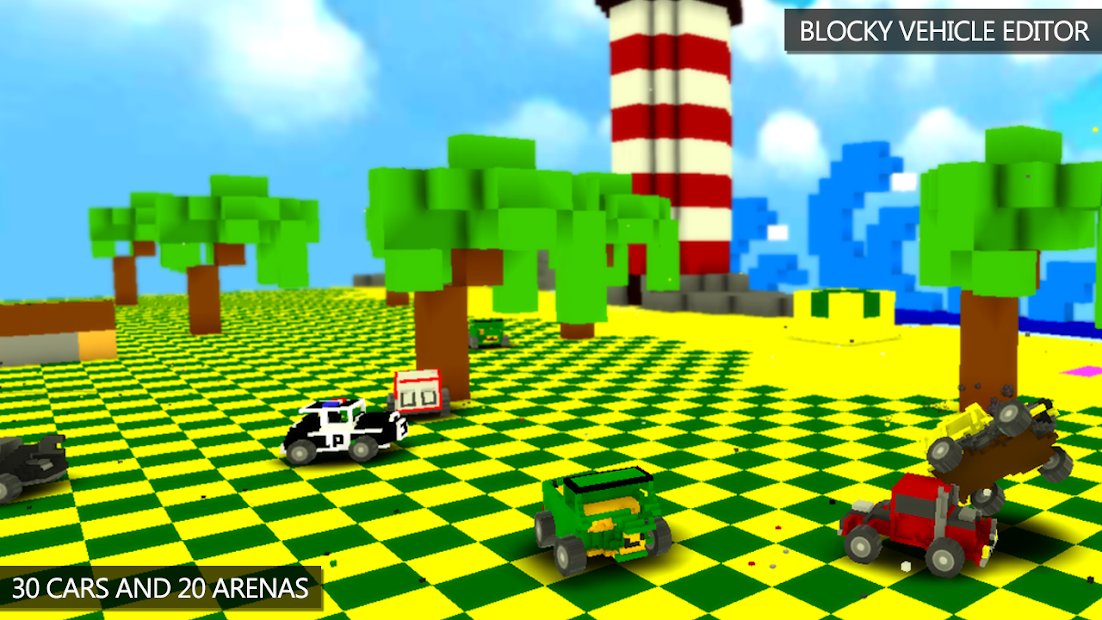 Blocky Demolition Derby