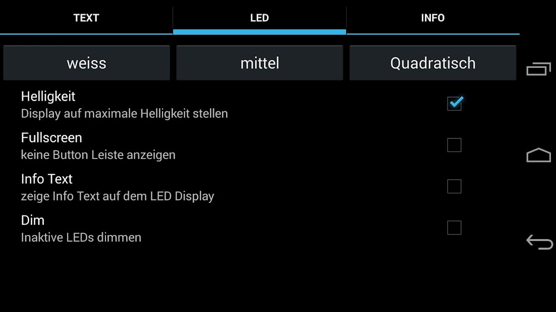 LED Ticker (Laufschrift)