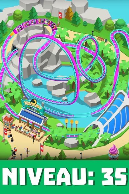 Idle Theme Park - Jeu Magnat
