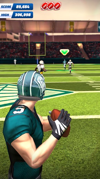 Flick Quarterback 20 - American Pro Football