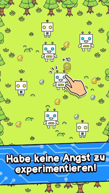 Robot Evolution - Clicker Game