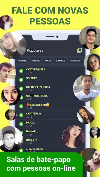 Sala de Bate Papo y Encontros - Galaxy Chat