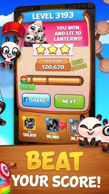 Bubble Shooter: Panda Pop!