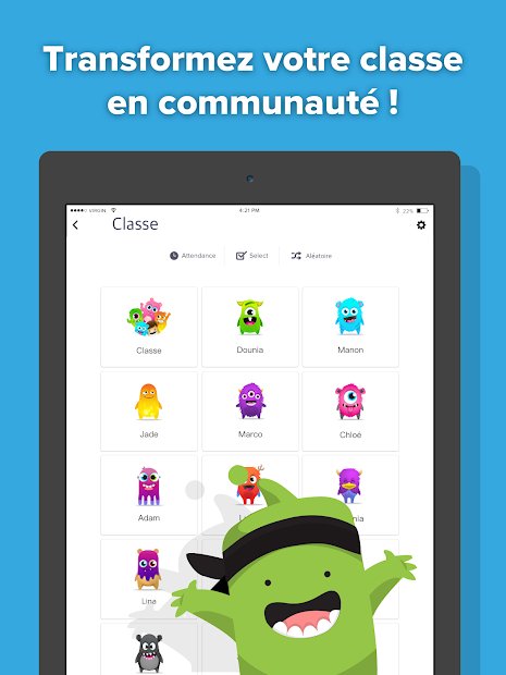 ClassDojo : École et Maison