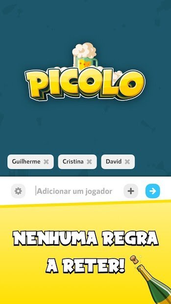 Picolo jogo de beber