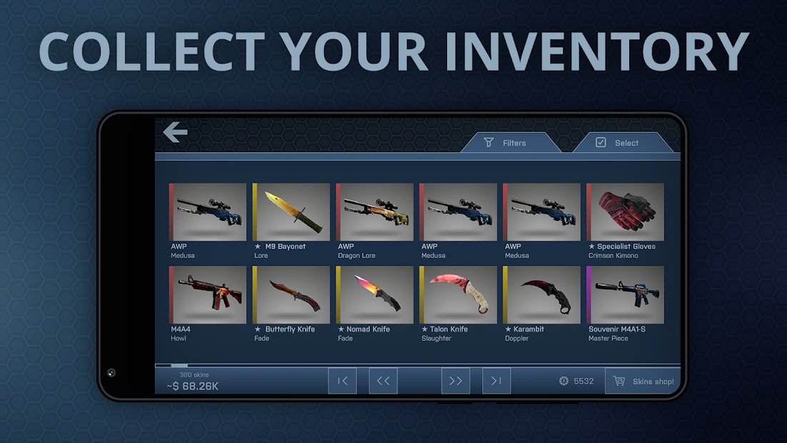 Case Opener - skins simulator with minigames