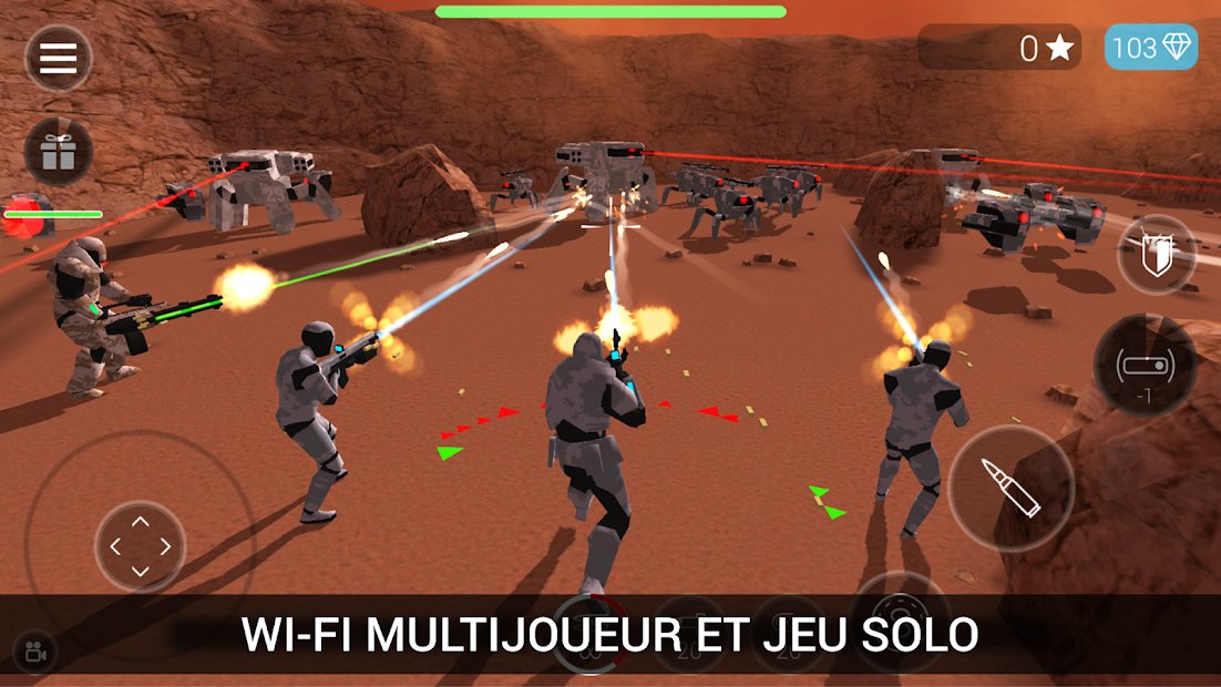 CyberSphere: Jeu de tir à la troisième personne