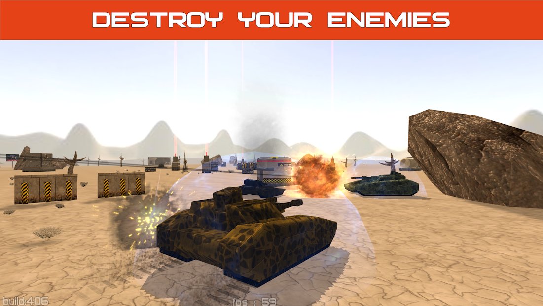 Tank Combat : Iron Forces Battlezone