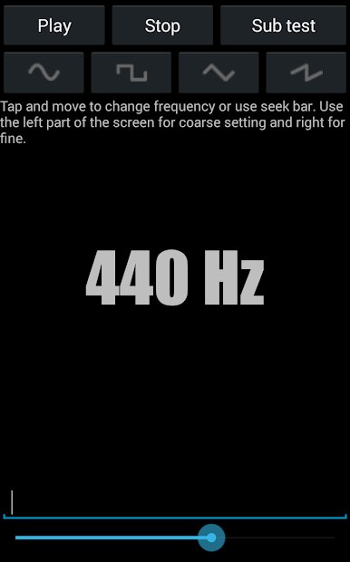 Simple tone generator