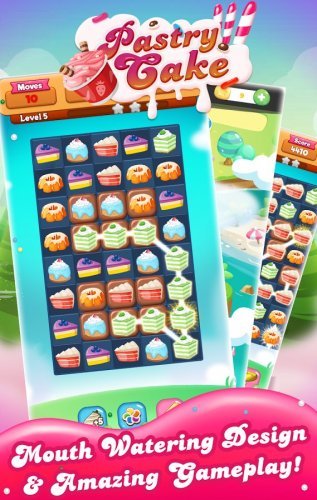Pastry Cake - Candy Match 3