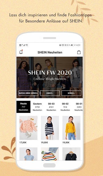 SHEIN-Shopping und Fashion