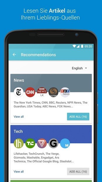 Palabre - Feedly & RSS Reader
