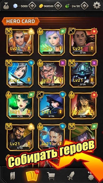 Match 3 RPG — Герои стихий