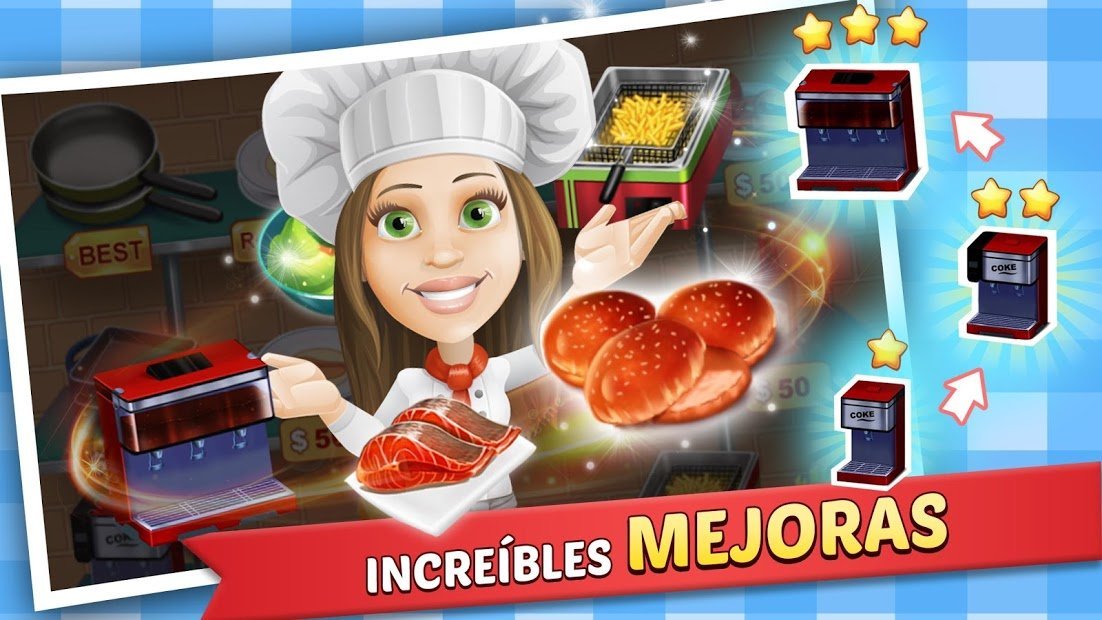 Fiebre del patio de comidas: hamburguesa 3