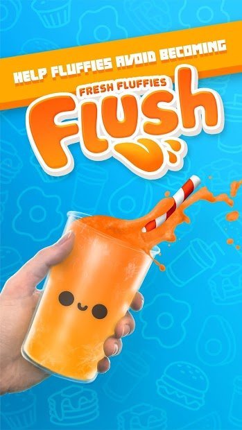 Fluffy Fall: Fly Fast to Dodge the Danger!