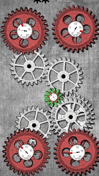Gears logic puzzles - Engrenagens