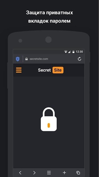 Fly Интернет - веб браузер с бесплатным VPN