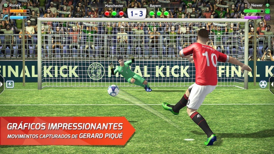 Final Kick 2018: Futebol online