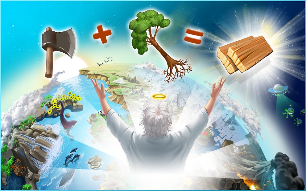 Doodle God HD Free Алхимия