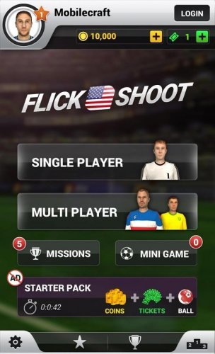 Flick Shoot US: Multiplayer