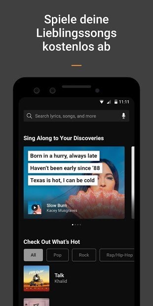 SoundHound∞ Musikerkennung & Musikwiedergabe