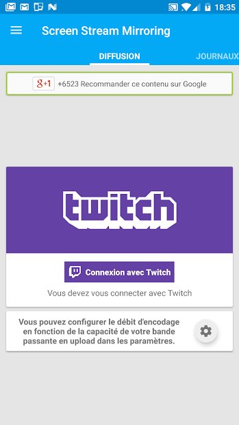 Screen Stream Mirroring