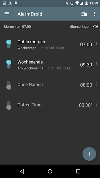 AlarmDroid (Wecker)