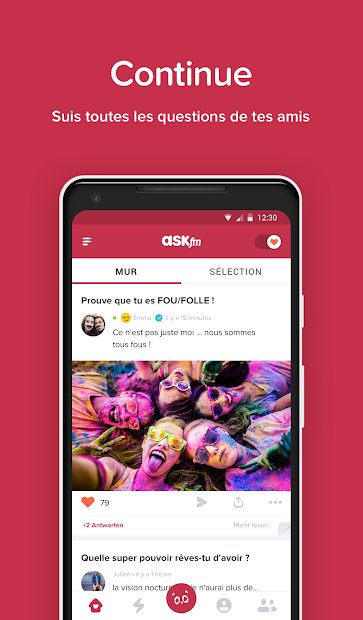 ASKfm - Posez-moi des questions anonymes