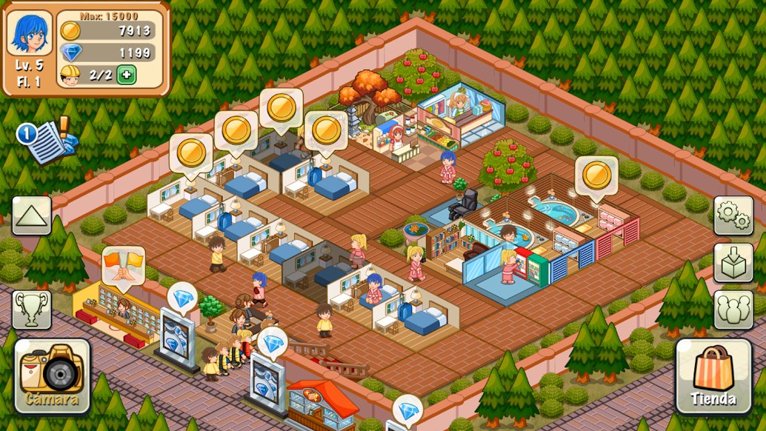 Hotel Story: Resort Simulado