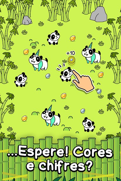 Panda Evolution - Crie Muitos Ursos Fofos