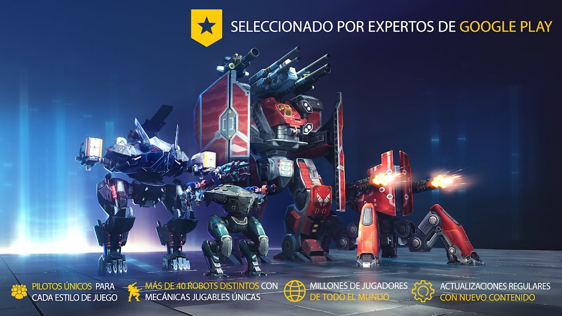 War Robots: Juego Shooter Multijugador 3D 6v6