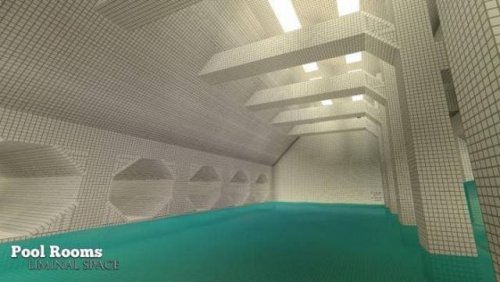 Mapa Salas de bilhar | Backrooms - Espaço Liminar para Minecraft