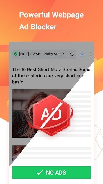 APUS Browser: private browser, HD video downloader