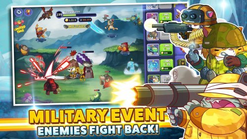 Tap Cats Idle Warfare