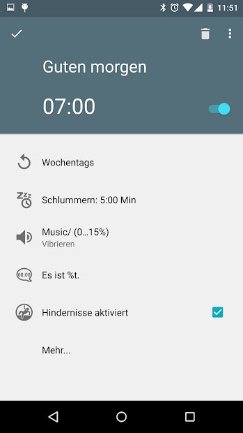 AlarmDroid (Wecker)