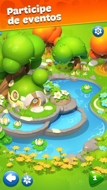 Gemmy Lands - joias e gemas jogos de match 3