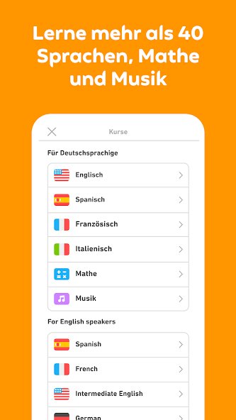 Duolingo: Sprachkurse