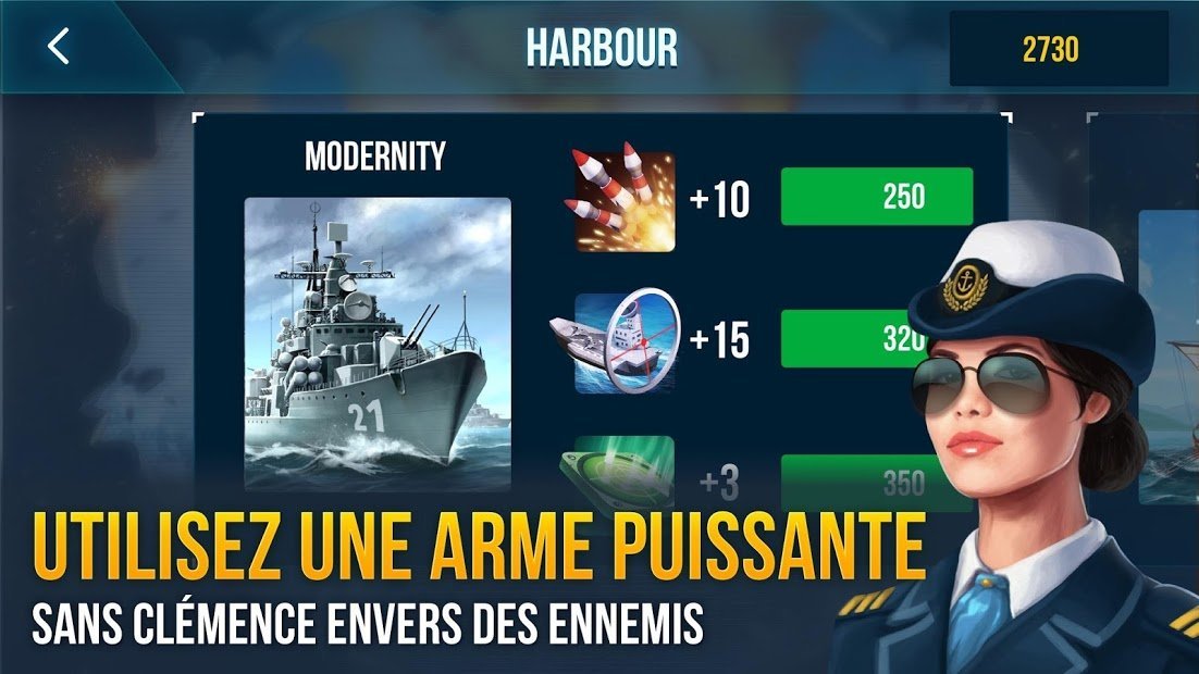 Bateaux de Guerre 3D - Combat En Ligne
