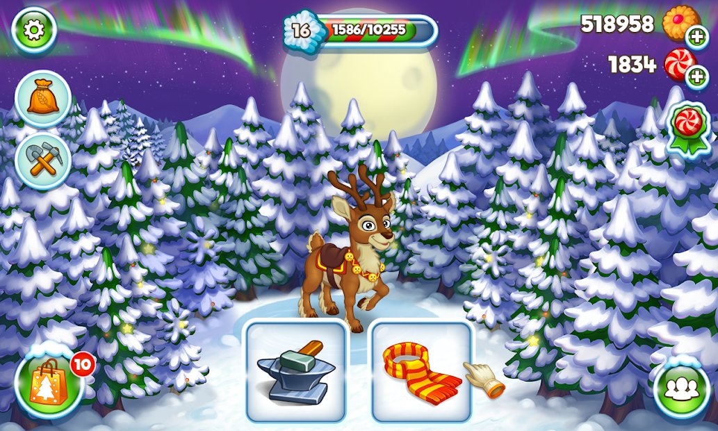 Farm Snow: Happy Christmas Story With Toys & Santa