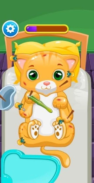 Little Cat Doctor Pet Vet Game
