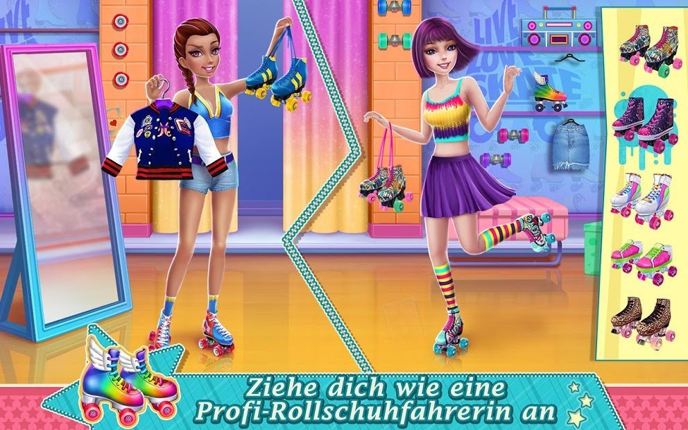 Rollschuh-Girls – Tanz auf Rädern
