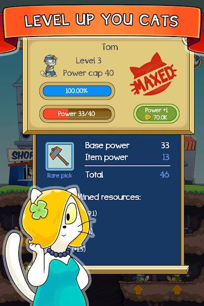 Dig it! - idle cat miner tycoon